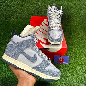 2021 Notre x Nike Dunk High “Midnight Navy”